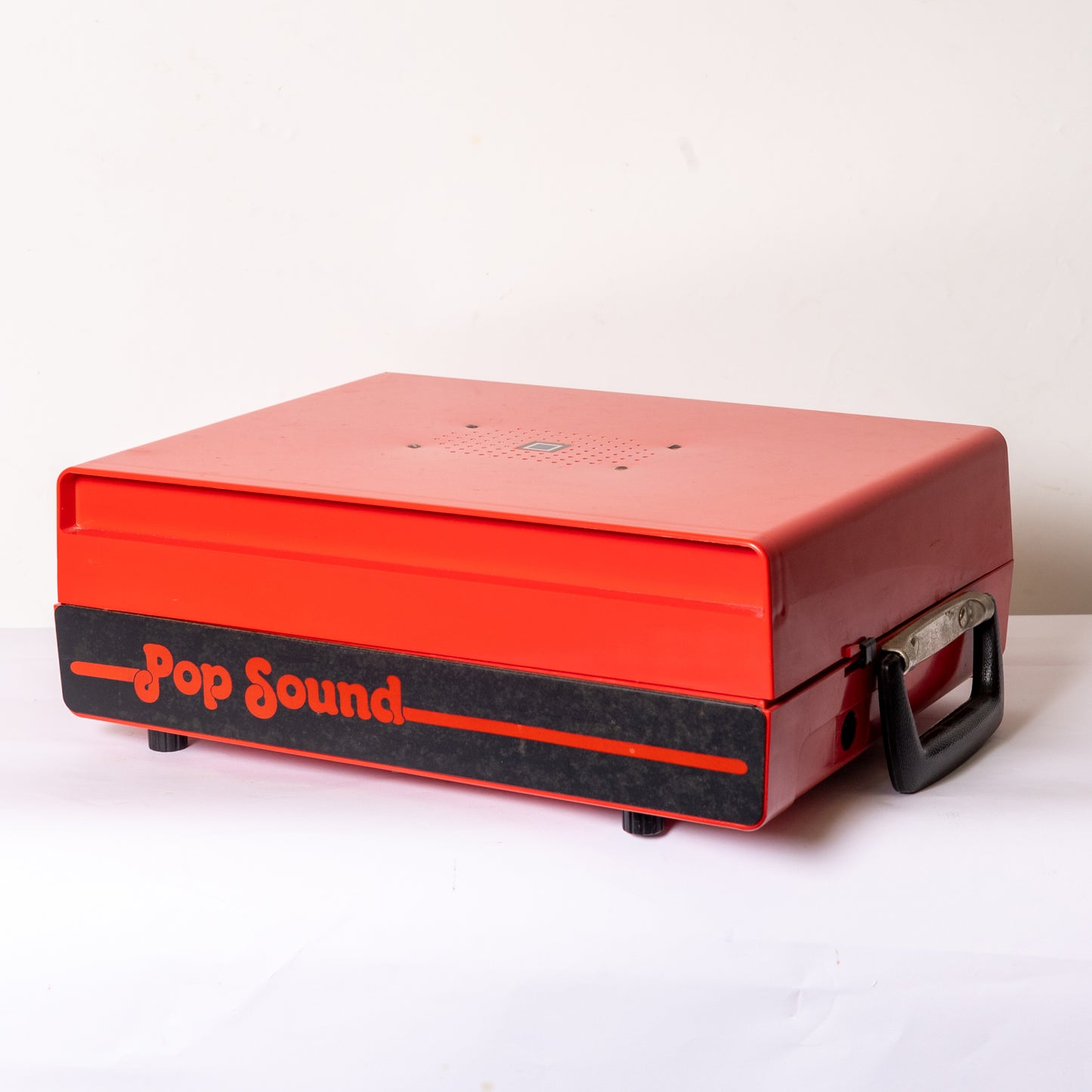 Retro Red Vintage Record Player